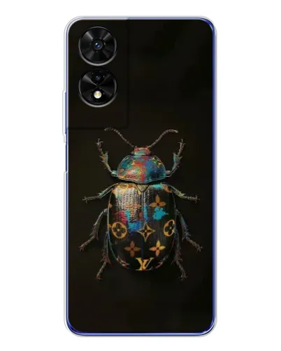 Чехол для TCL 505 с картинкой «LV — мраморный принт»