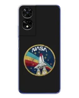 Чехол для TCL 505 с картинкой «NASA — эмблема миссии»