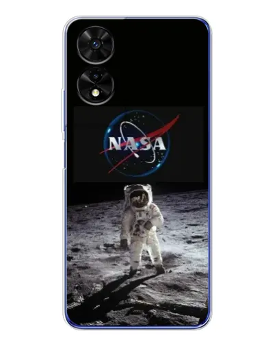 Чехол для TCL 505 с картинкой «Астронавт на Луне»