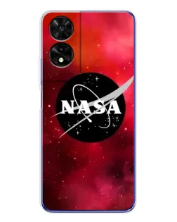 Чехол для TCL 505 с картинкой «NASA — красная туманность»