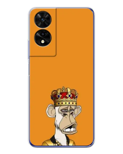 Чохол для TCL 505 з картинкою «Золота мавпа Bored Ape»