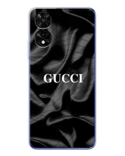 Чехол для TCL 505 с картинкой «Gucci — шелковые волны»