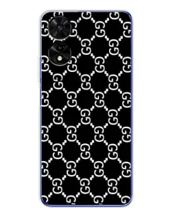 Чехол для TCL 505 с картинкой «Gucci — сетчатый паттерн»