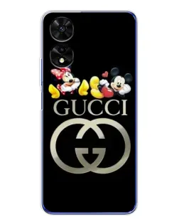 Чехол для TCL 505 с картинкой «Gucci — герои Disney»