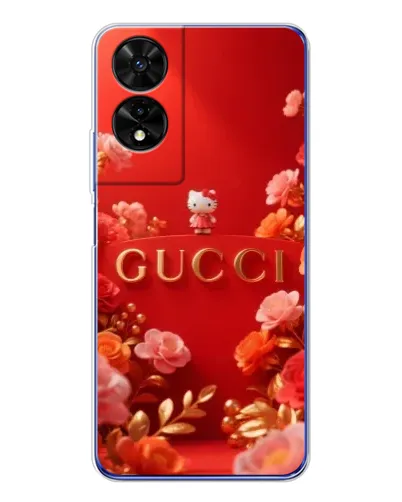 Чехол для TCL 505 с картинкой «Gucci — золотой сад»
