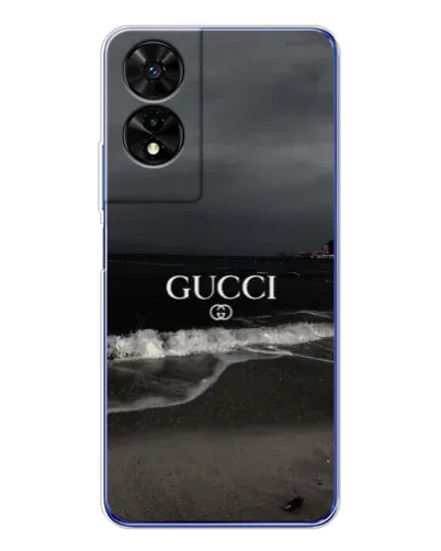 Чехол для TCL 505 с картинкой «Gucci — морской прибой»