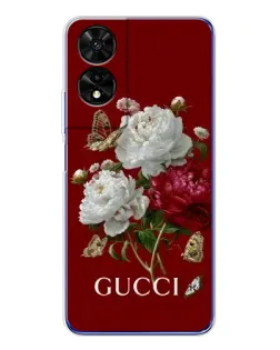 Чехол для TCL 505 с картинкой «Gucci —  сад»