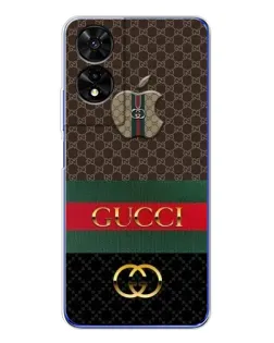 Чехол для TCL 505 с картинкой «Gucci — брендированный десерт»