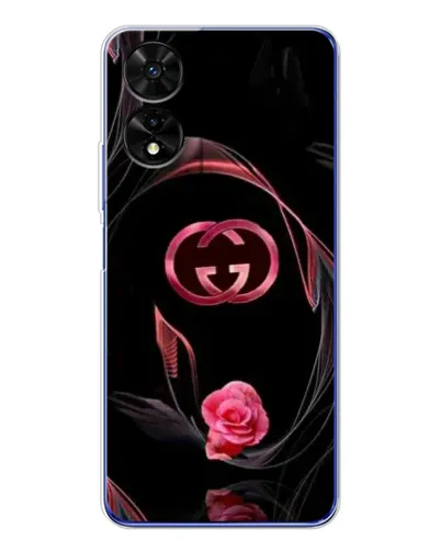 Чехол для TCL 505 с картинкой «Gucci — неоновая роза»