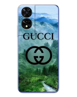 Чехол для TCL 505 с картинкой «Gucci — горный пейзаж»