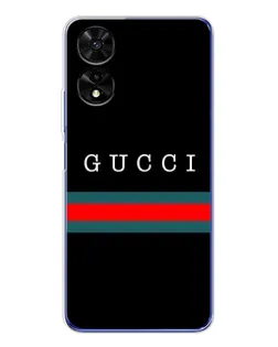 Чехол для TCL 505 с картинкой «Gucci — красный пояс»
