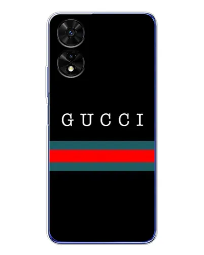 Чехол для TCL 505 с картинкой «Gucci — красный пояс»