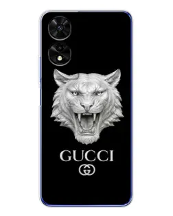 Чехол для TCL 505 с картинкой «Gucci — серебряный лев»