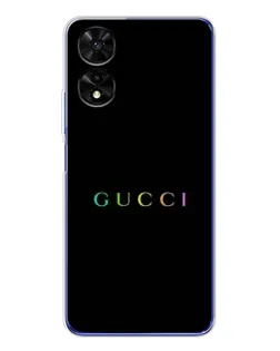 Чехол для TCL 505 с картинкой «Gucci — неоновый минимализм»