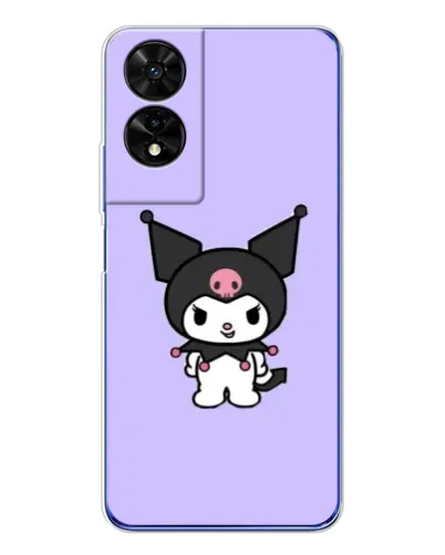 Чехол для TCL 505 с картинкой «Kuromi — нежный фиолетовый» Чехол для TCL 505 с картинкой «Kuromi — нежный фиолетовый»