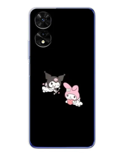 Чехол для TCL 505 с картинкой «My Melody и Kuromi» Чехол для TCL 505 с картинкой «My Melody и Kuromi»