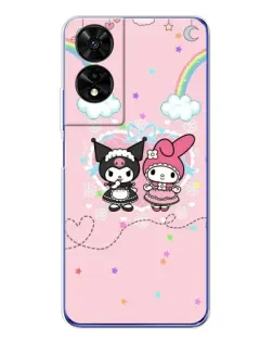 Чехол для TCL 505 с картинкой «My Melody и Kuromi»