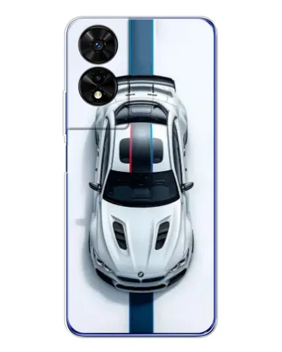 Чехол для TCL 505 с картинкой «Вид сверху — BMW M» Чехол для TCL 505 с картинкой «Вид сверху — BMW M»