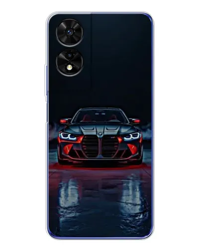 Чехол для TCL 505 с картинкой «BMW на мокрой дороге» Чехол для TCL 505 с картинкой «BMW на мокрой дороге»