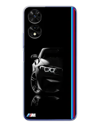 Чехол для TCL 505 с картинкой «Силуэт BMW в темноте» Чехол для TCL 505 с картинкой «Силуэт BMW в темноте»