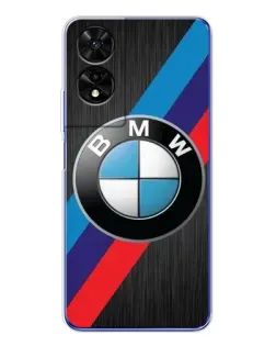 Чехол для TCL 505 с картинкой «BMW M-stripes стиль»