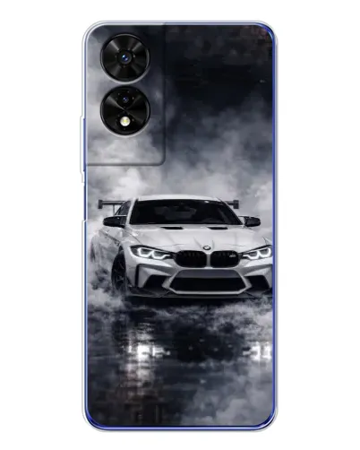 Чехол для TCL 505 с картинкой «BMW сквозь туман» Чехол для TCL 505 с картинкой «BMW сквозь туман»