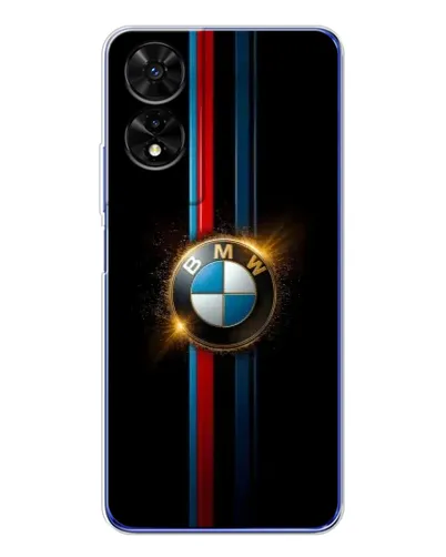 Чехол для TCL 505 с картинкой «BMW M-Power неон» Чехол для TCL 505 с картинкой «BMW M-Power неон»