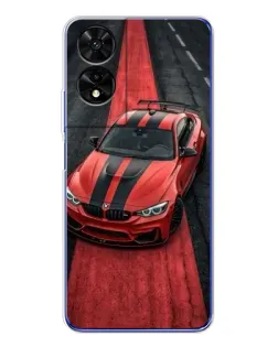 Чехол для TCL 505 с картинкой «BMW на красной дорожке»