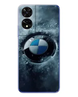 Чехол для TCL 505 с картинкой «Логотип BMW — лед» Чехол для TCL 505 с картинкой «Логотип BMW — лед»