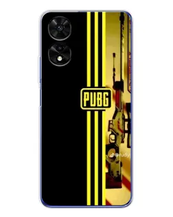 Чехол для TCL 505 с картинкой «PUBG — камуфляжный шлем»