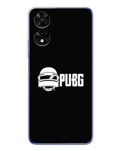 Чехол для TCL 505 с картинкой «PUBG — классический лого»
