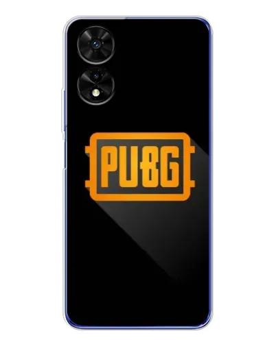 Чехол для TCL 505 с картинкой «PUBG — рамка лого»