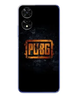 Чехол для TCL 505 с картинкой «PUBG — золотой логотип»