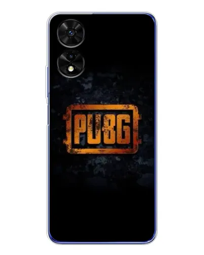 Чехол для TCL 505 с картинкой «PUBG — золотой логотип»