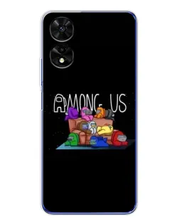 Чохол для TCL 505 з картинкою «Логотип Among Us»