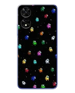 Чехол для TCL 505 с картинкой «Экипаж Among Us»
