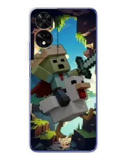 Чехол для TCL 505 с картинкой «Стив и гусь»
