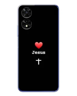 Чохол для TCL 505 з картинкою «Серце - Jesus» Чохол для TCL 505 з картинкою «Серце - Jesus»