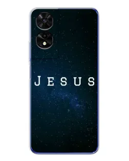 Чехол для TCL 505 с картинкой «Звездное небо Jesus»