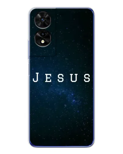 Чехол для TCL 505 с картинкой «Звездное небо Jesus» Чехол для TCL 505 с картинкой «Звездное небо Jesus»