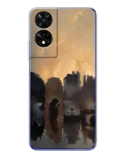 Чехол для TCL 505 с картинкой «Дорога к вере»