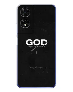 Чехол для TCL 505 с картинкой «GOD — Бог над всем»