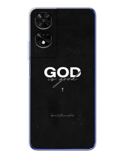 Чехол для TCL 505 с картинкой «GOD — Бог над всем» Чехол для TCL 505 с картинкой «GOD — Бог над всем»
