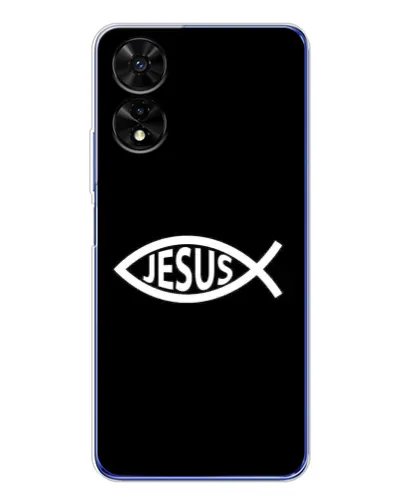 Чехол для TCL 505 с картинкой «Классический Jesus» Чехол для TCL 505 с картинкой «Классический Jesus»