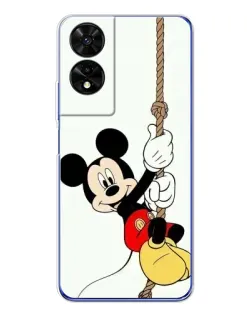 Чехол для TCL 505 с картинкой «Mickey на канате» Чехол для TCL 505 с картинкой «Mickey на канате»