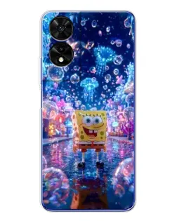 Чехол для TCL 505 с картинкой «Неоновый океан»