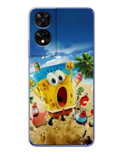 Чехол для TCL 505 с картинкой «Развлечения на пляже»