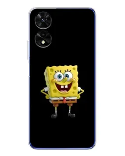Чехол для TCL 505 с картинкой «Классический Губка Боб»