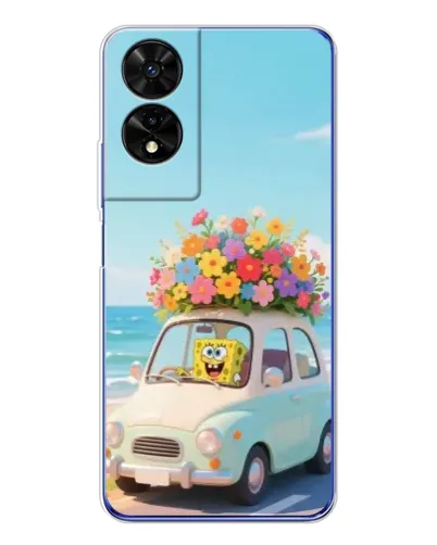 Чехол для TCL 505 с картинкой «Автомобильное путешествие»
