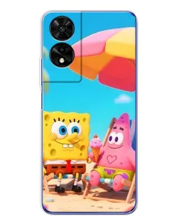 Чехол для TCL 505 с картинкой «Отдых на пляже»